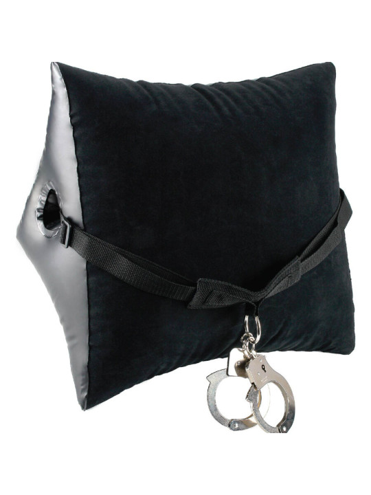 FETISH FANTASY SERIES - ALMOHADA HINCHABLE POSICION MASTER CON ESPOSAS