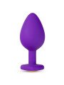 Plug Anal Blush Temptasia Morado (8,2 cm)