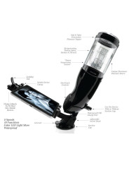 Mega-Bator Vibrador y Rotatorio – Masturbador Masculino Automático Recargable