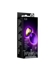 Plug Anal Blush Temptasia Morado (8,2 cm)