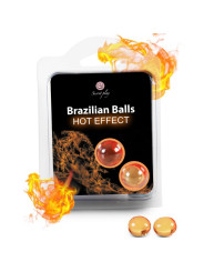 SECRETPLAY - BRAZILIAN BALLS EFECTO CALOR 2 UNIDADES