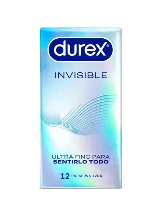 DUREX - PRESERVATIVOS INVISIBLE ULTRA FINO 12 UNIDADES