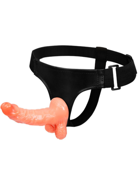 BAILE - ARNÉS CON PENE REALÍSTICO Y BRAGUITA AJUSTABLE ULTRA PASSIONATE 15.5 CM