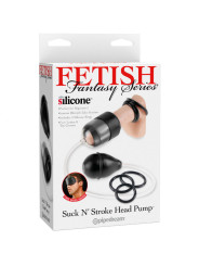FETISH FANTASY SERIES - SERIES SUCCIONADOR GLANDE CON ANILLAS POTENCIADORAS