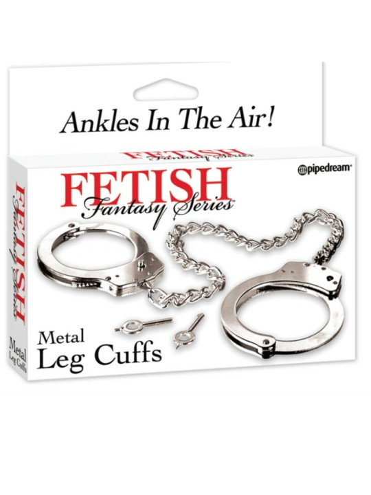 FETISH FANTASY SERIES - ESPOSAS DE METAL PARA PIERNAS