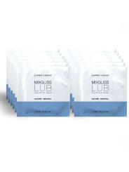 MIXGLISS - LUBRICANTE BASE DE AGUA NATURAL 12 MONODOSIS 4 ML