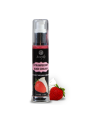 SECRETPLAY - LUBRICANTE 2-1 EFECTO CALOR FRESA&NATA 50 ML