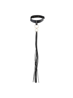 BIJOUX INDISCRETS - MAZE COLLAR CON FLECOS NEGRO