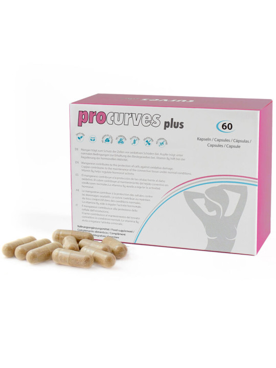 Procurves Plus – Complemento alimenticio para aumentar el pecho de forma natural