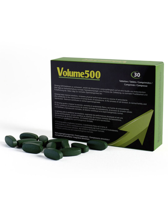 Volume500 – Complemento alimenticio para la calidad y cantidad del esperma