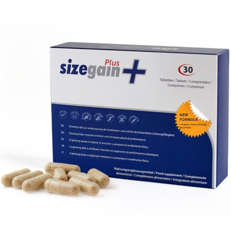 SizeGain Plus: complemento alimenticio para el pene
