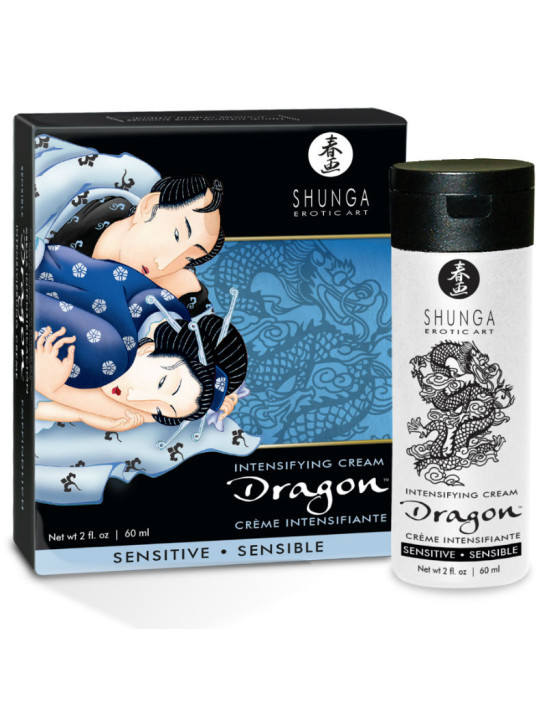 SHUNGA - DRAGON CREMA SENSITIVE PARA PAREJAS