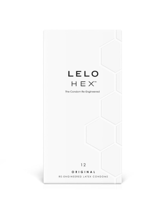 LELO - HEX PRESERVATIVO CAJA 12 UDS