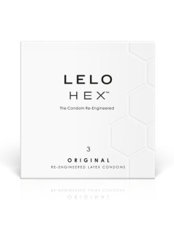 LELO - HEX PRESERVATIVO CAJA 3 UDS