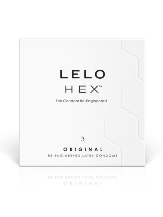 LELO - HEX PRESERVATIVO CAJA 3 UDS