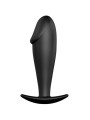 PRETTY LOVE - PLUG ANAL SILICONA FORMA PENE NEGRO