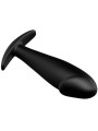 PRETTY LOVE - PLUG ANAL SILICONA FORMA PENE NEGRO