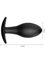 PRETTY LOVE - PLUG ANAL SILICONA ANCLA 8.5 CM NEGRO