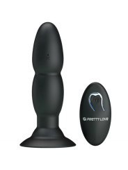 PRETTY LOVE - PLUG VIBRADOR Y ROTACIÓN POR CONTROL REMOTO