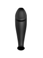 PRETTY LOVE - PLUG ANAL SILICONA FORMA PENE Y 12 MODOS VIBRACIÓN NEGRO