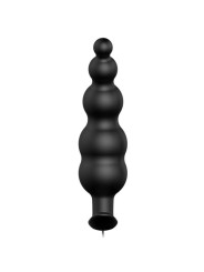 PRETTY LOVE - PLUG ANAL SILICONA ESTIMULACIÓN EXTRA Y 12 MODOS VIBRACIÓN NEGRO CONTROL REMOTO
