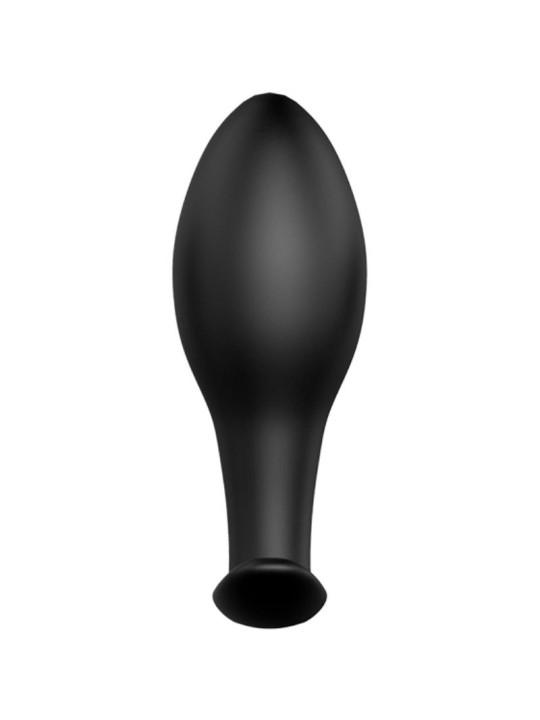 PRETTY LOVE - PLUG ANAL SILICONA FORMA ANCLA 12 MODOS VIBRACIÓN NEGRO