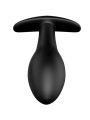 PRETTY LOVE - PLUG ANAL SILICONA FORMA ANCLA 12 MODOS VIBRACIÓN NEGRO