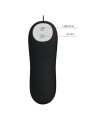 PRETTY LOVE - PLUG ANAL SILICONA 12 MODOS VIBRACIÓN NEGRO