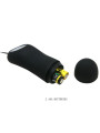 PRETTY LOVE - PLUG ANAL SILICONA 12 MODOS VIBRACIÓN NEGRO