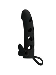PRETTY LOVE - FUNDA SILICONA CON VIBRACIÓN 15.2 CM