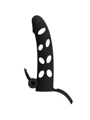 PRETTY LOVE - FUNDA SILICONA CON VIBRACIÓN 15.2 CM