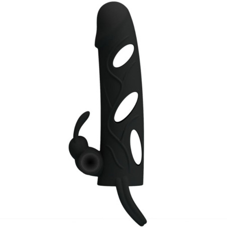 PRETTY LOVE - FUNDA SILICONA CON VIBRACIÓN 14 CM 1.0
