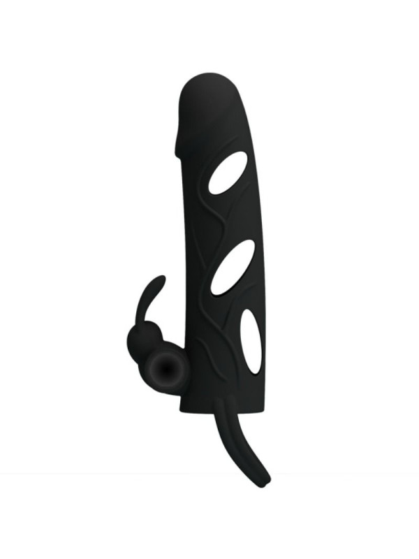 PRETTY LOVE - FUNDA SILICONA CON VIBRACIÓN 14 CM 1.0