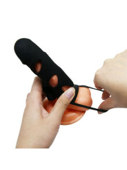 PRETTY LOVE - FUNDA SILICONA CON VIBRACIÓN 14 CM 1.0