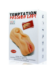 BAILE - MINI MASTURBADOR MASCULINO DISEÑO LABIOS VAGINA