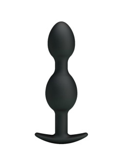 PRETTY LOVE - BOLAS ANALES SILICONA 12.5 CM NEGRO