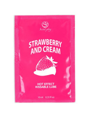 SECRETPLAY - MONODOSIS LUBRICANTE FRESAS & NATA 10 ML