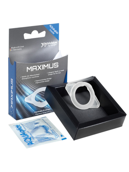JOYDIVISION POTENZDUO - MAXIMUS RING ANILLO POTENCIAZOR ERECCIÓN - XS