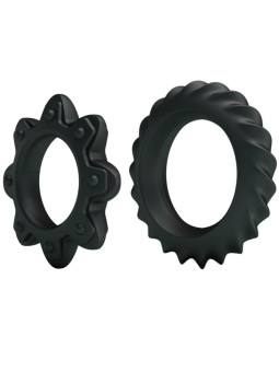 BAILE - KIT 2 ANILLOS SILICONA RING FLOWERING