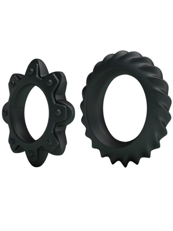 BAILE - KIT 2 ANILLOS SILICONA RING FLOWERING