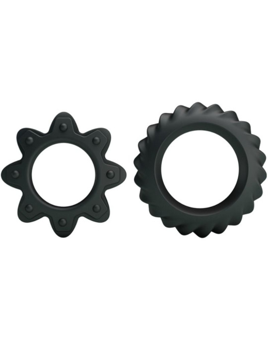 BAILE - KIT 2 ANILLOS SILICONA RING FLOWERING