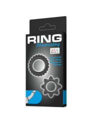 BAILE - KIT 2 ANILLOS SILICONA RING FLOWERING