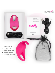 MORESSA - BRAD PREMIUM SILICONE RECARGABLE ROSA