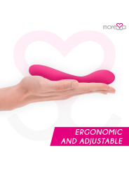 MORESSA - DRUSO MASAJEADOR DUO PUNTO G Y SUERO PELVICO PREMIUM SILICONE RECARGABLE