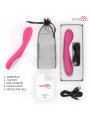 MORESSA - DRUSO MASAJEADOR DUO PUNTO G Y SUERO PELVICO PREMIUM SILICONE RECARGABLE