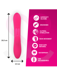MORESSA - ETHAN EFECTO WAVE MAS POTENTE VIBRACIÓN PREMIUM SILICONE RECARGABLE