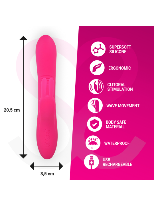 MORESSA - ETHAN EFECTO WAVE MAS POTENTE VIBRACIÓN PREMIUM SILICONE RECARGABLE