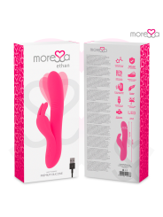 MORESSA - ETHAN EFECTO WAVE MAS POTENTE VIBRACIÓN PREMIUM SILICONE RECARGABLE