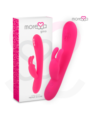 MORESSA - GINO TICKLING VAGINAL PREMIUM SILICONE RECARGABLE