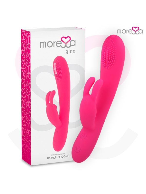 MORESSA - GINO TICKLING VAGINAL PREMIUM SILICONE RECARGABLE